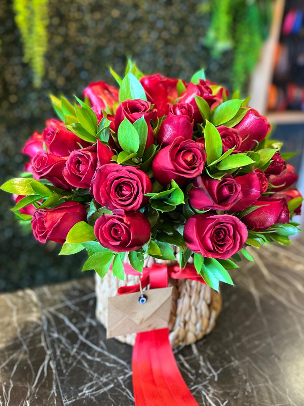  Antalya Lara Florist - ROSE BASKET