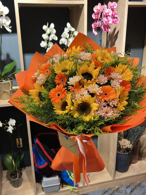  Antalya Lara Florists - ROSE BOX DECORATED WITH CHOCOLATE AND TEDDY BEARS