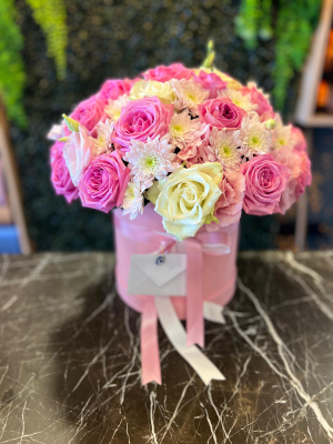  Antalya Lara Florists - ORANGE ROSE BOUQUET